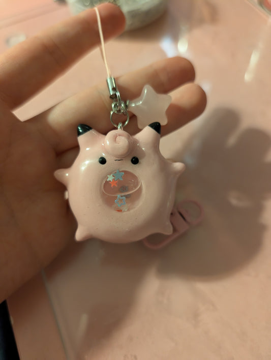 Clefairy Keychain Shaker