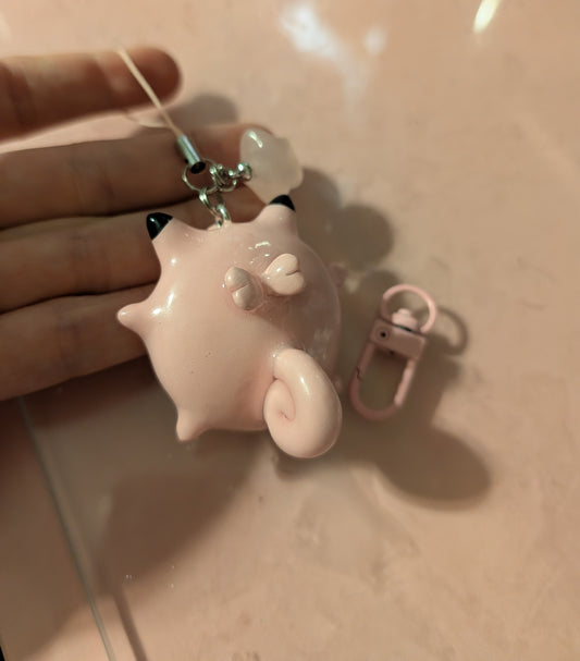 Clefairy Keychain Shaker